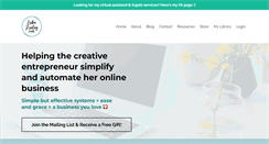 Desktop Screenshot of erikafriday.com